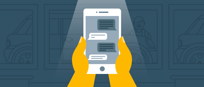 automatic text message