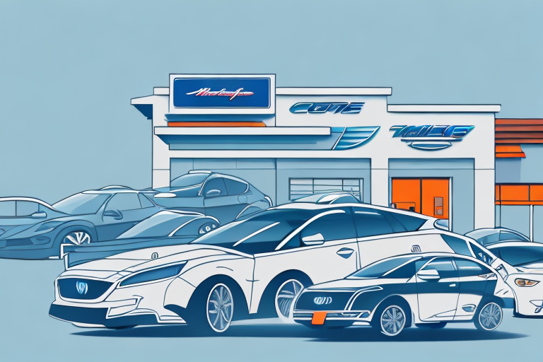 A car dealership