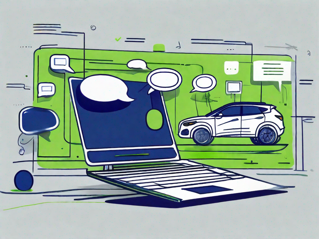 A computer screen displaying various chat bubbles