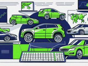 A computer screen displaying an auto dealer management software interface