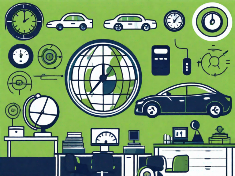 A car dealership lot with various types of cars